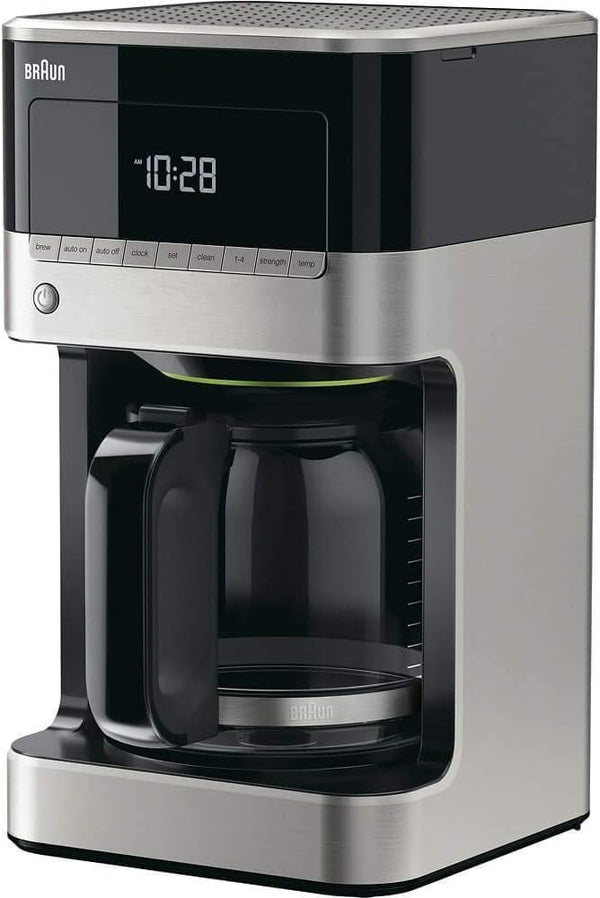 Braun BrewSense 12-Cup Drip Coffee Maker – Programmable Coffee Machine with Timer & Strength Control | Used