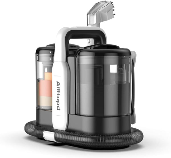 Ailltopd Upholstery Spot Cleaner with Cleaning Solutions -DQ