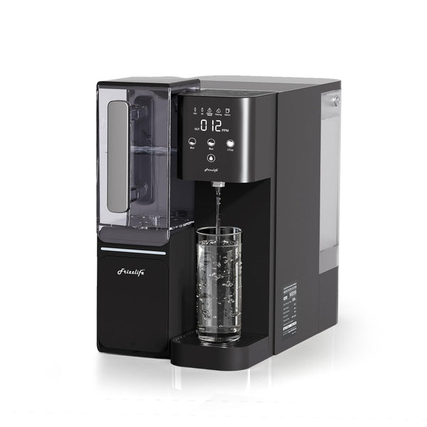 Frizzlife WB99‑C Countertop Reverse Osmosis System – Alkaline RO with Portable Pitcher & No Installation | BNIB