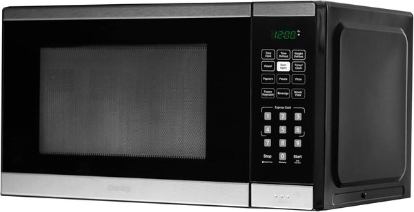 Danby DBMW1126BBS 1.1 Cu. Ft. 900W Countertop Microwave – 10 Power Levels | BNIB