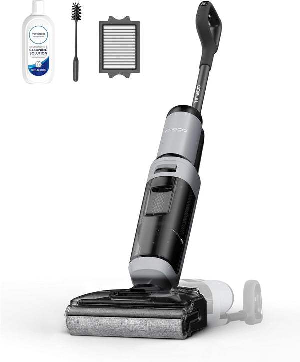 Tineco FLOOR ONE i5 Stretch Wet & Dry Vacuum Mop – 180° Lay-Flat Smart Cleaner | Open Box (Like New, Missing Cleaning Solution)