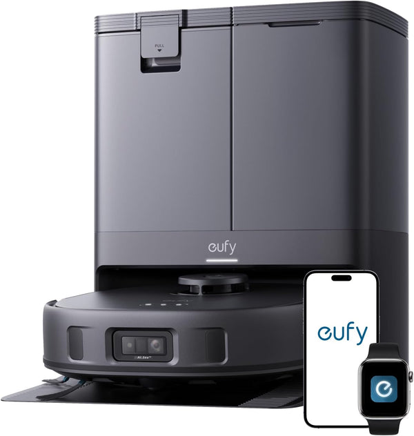 eufy X10 Pro Omni 8,000Pa Robot Vacuum & Mop – Self-Emptying AI Cleaning | Used