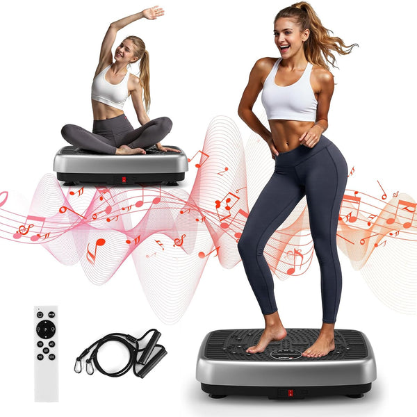 EvoSpark Vibration Plate Exercise Machine – 450 lb Whole Body Fitness Platform | BNIB