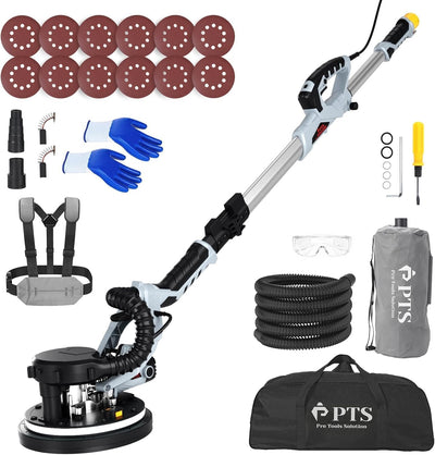 PTS 8.5A Electric Drywall Sander – Variable Speed with Vacuum Dust Collection | Used Like New