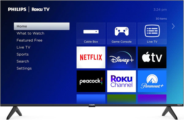 Philips 32PFL6573/F6 32-Inch Full HD Roku Smart TV – Streaming Ready | BNIB