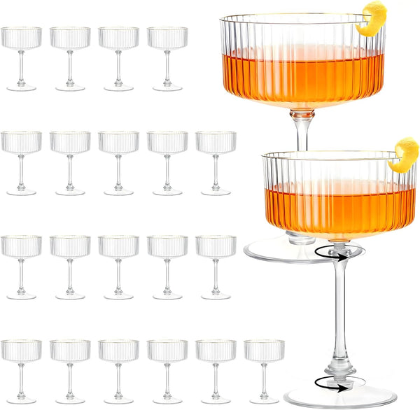 SDBALLBZ Detachable Coupe Glasses Set of 24