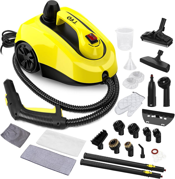 TVD Steam Cleaner with 26 Accessories – Multi-Purpose Home Cleaning System | Used Like New