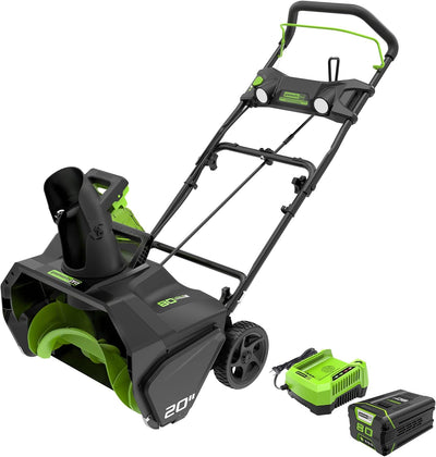 Greenworks PRO 80V 20-Inch Brushless Cordless Snow Blower – Powerful Battery Snow Removal | BNIB
