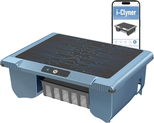 i-Clyner T1B Solar Powered Robotic Pool Skimmer – 24/7 Automatic Surface Cleaning | Used