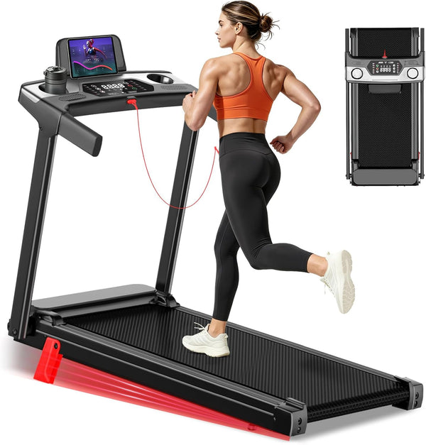 Aiteid Foldable Walking Pad Treadmill – 2.5–3.0HP, 350 lb Capacity, Incline | BNIB