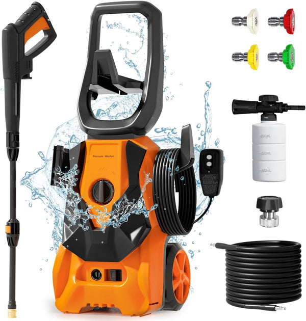 Birtechway Electric Pressure Washer, 3000 PSI 2.4 GPM