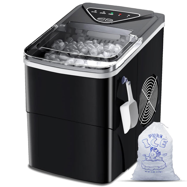 FZF Ice Maker, Countertop Ice Makers,26lbs