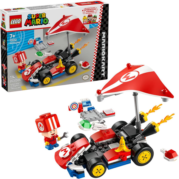 LEGO Super Mario Mario Kart Standard Kit 72032 Building Set – Fun Racing Adventure Toy | BNIB