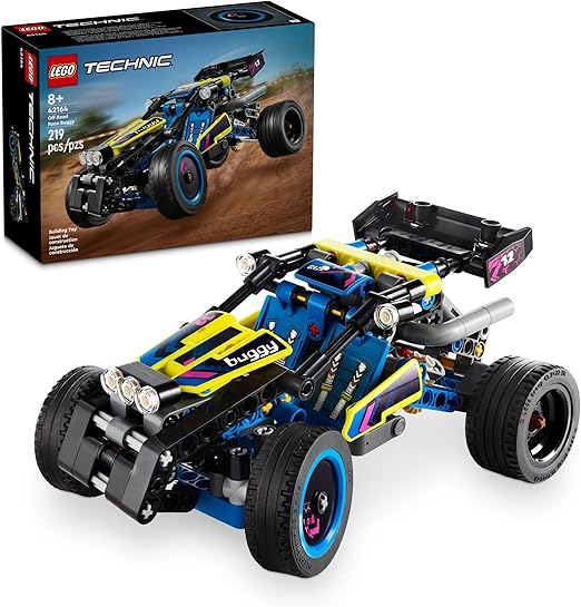 LEGO Technic Off-Road Race Buggy 42164 Buildable Car Toy – Realistic Suspension & Engine | BNIB
