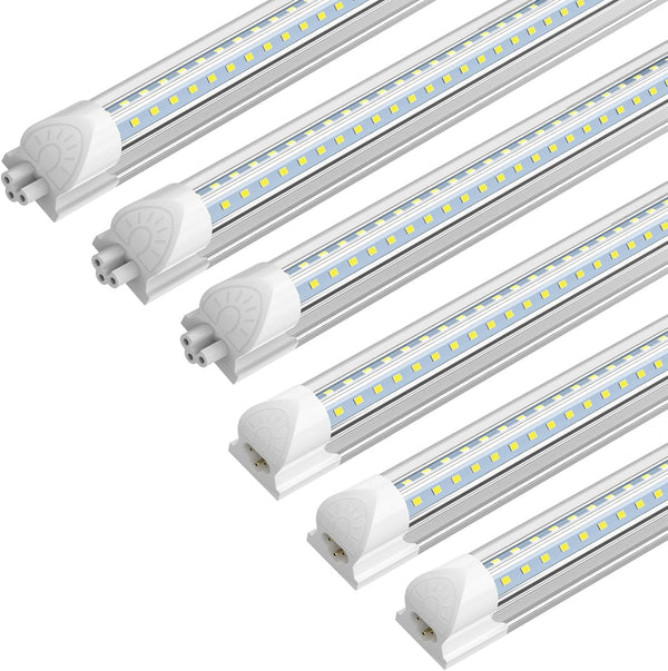 CNSUNWAY 4FT 40W LED Shop Lights (6-Pack) – 5500LM Linkable Garage Lighting | BNIB