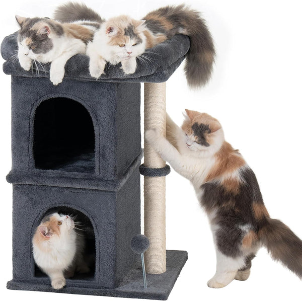 Aechonow Cat Tree for Large Cat, 19 * 16.5In Large Cat
