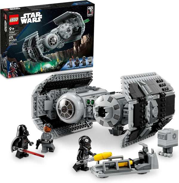 LEGO Star Wars TIE Bomber 75347 Starfighter Building Set – Collectible Galactic Display | BNIB