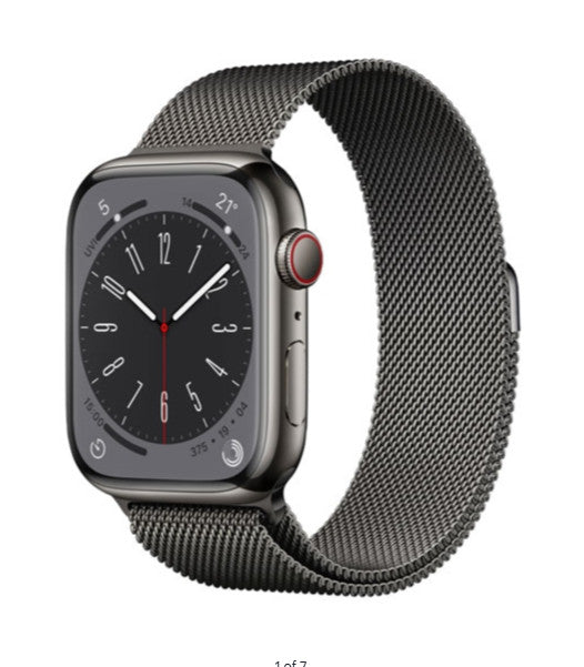 Apple Watch Series 8 45mm GPS + Cellular Smartwatch – Advanced Health Tracking | Used Like New