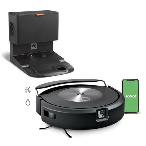 iRobot Roomba Combo j7+ Robot Vacuum & Mop – Self-Emptying Smart Cleaner | Used