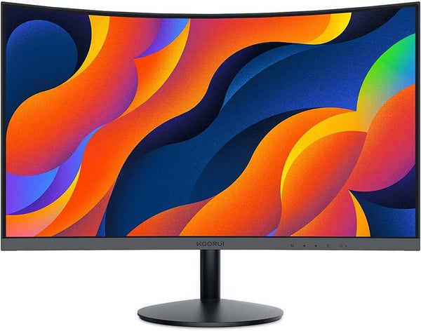 Koorui 24N5C 24" Full HD Curved Monitor – Immersive 1080P Everyday Viewing | Used